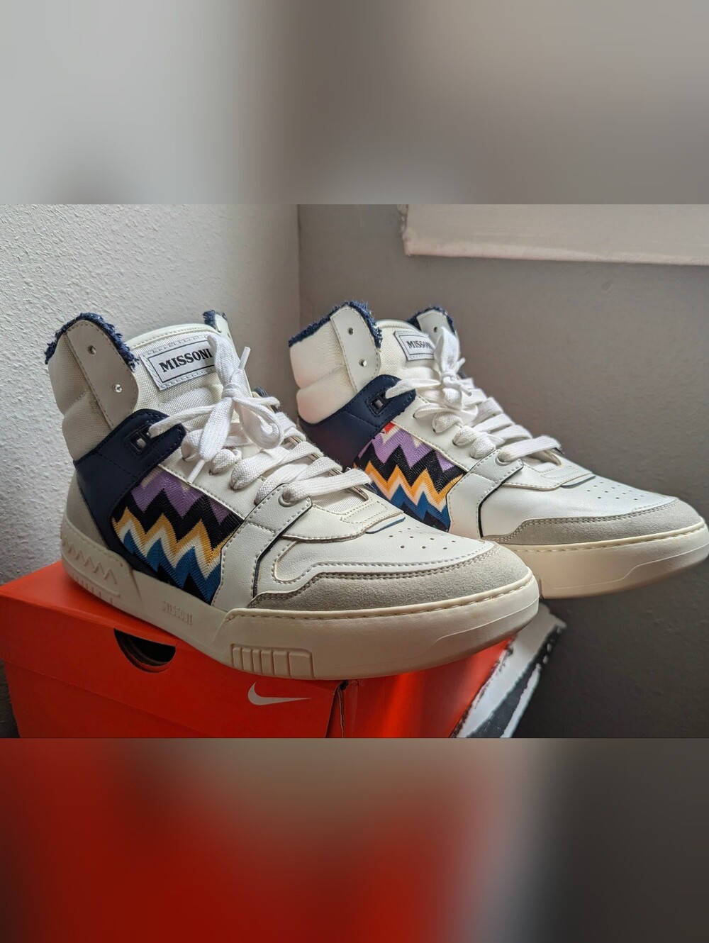 Missoni x ACBC Basket High-Top Sneakers (Size 8.5M /10W/42EU)